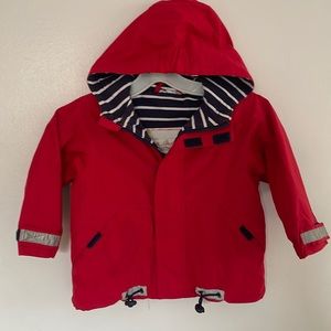 Boys medium weight rain coat